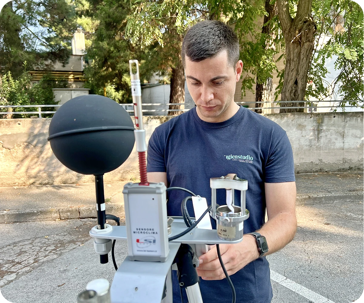 sicurezza lavoro misura microclima igienstudio laboratorio analisi jesi